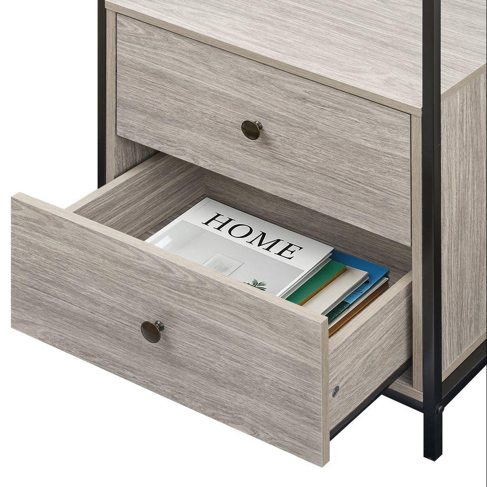 Alva Open Wardrobe with 2 Drawers