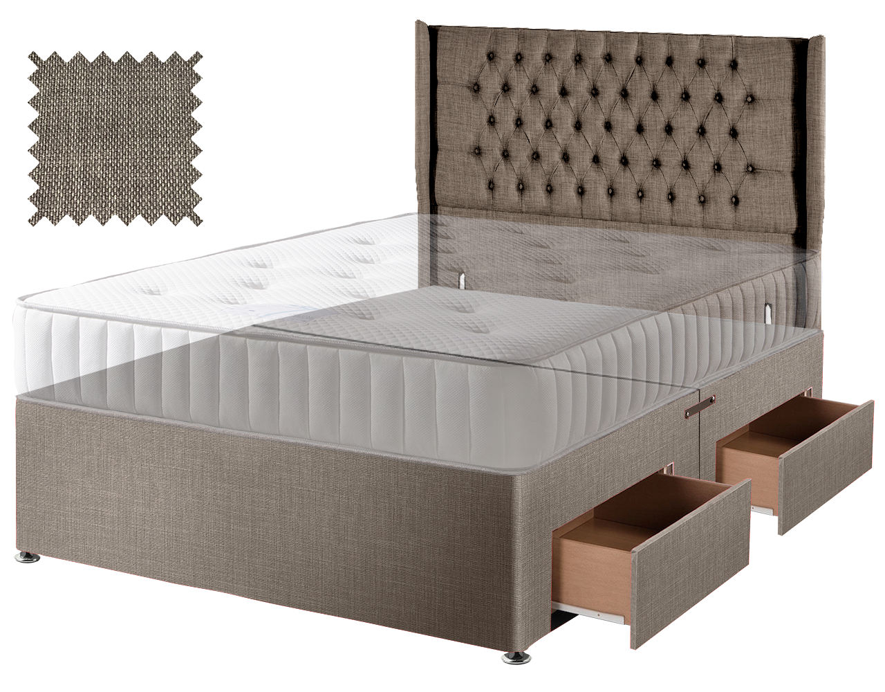 Linoso Slate Contract Divan