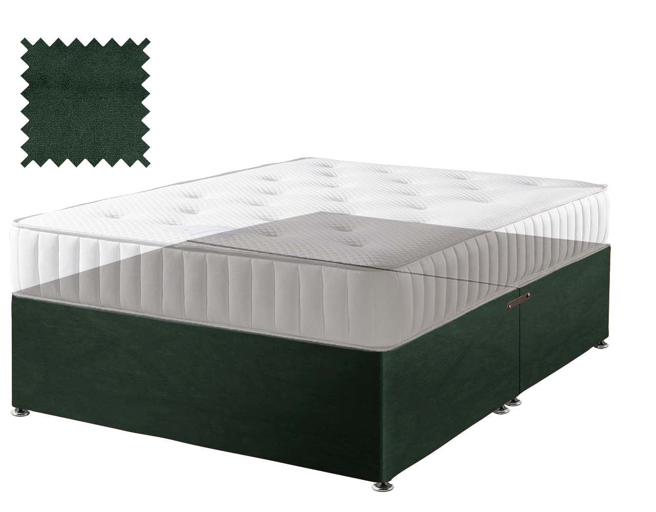 Premium Malia Green Contract Divan