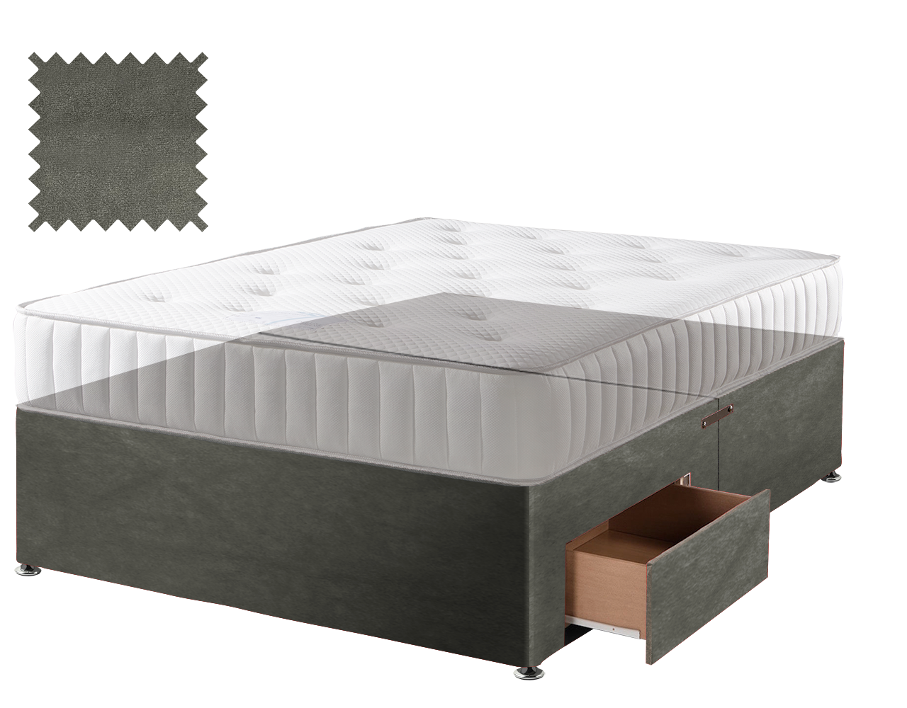 Premium Malia Slate Contract Divan