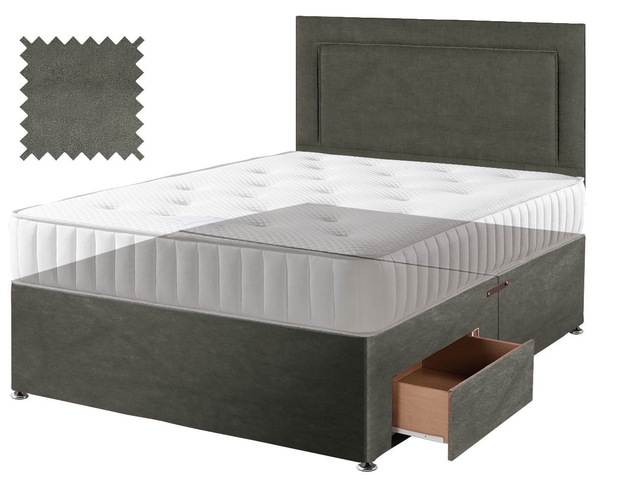 Premium Malia Slate Contract Divan