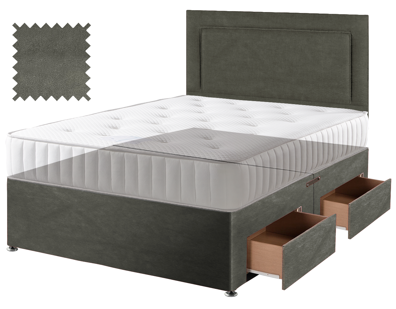 Premium Malia Slate Contract Divan