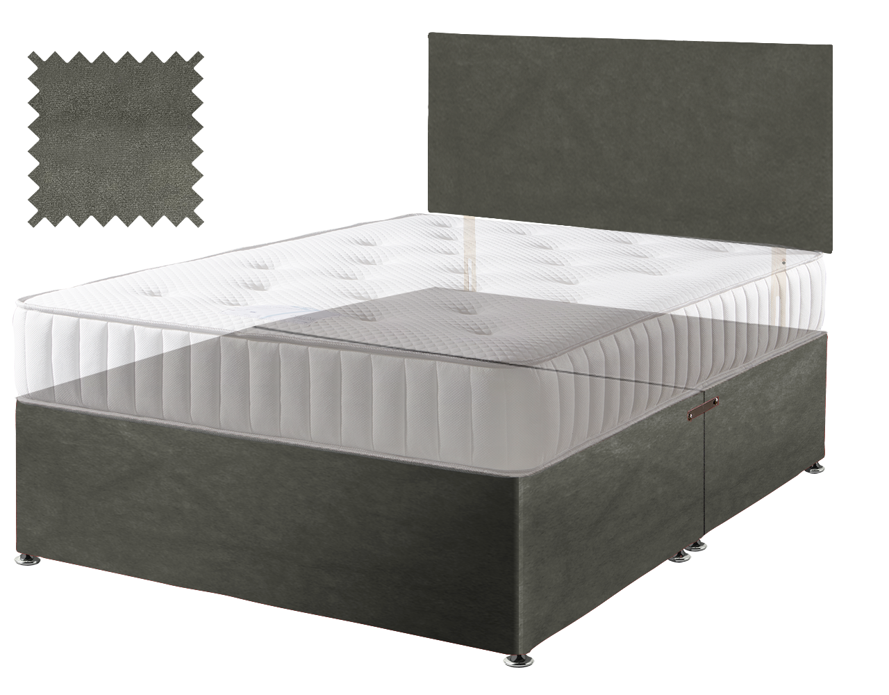 Premium Malia Slate Contract Divan