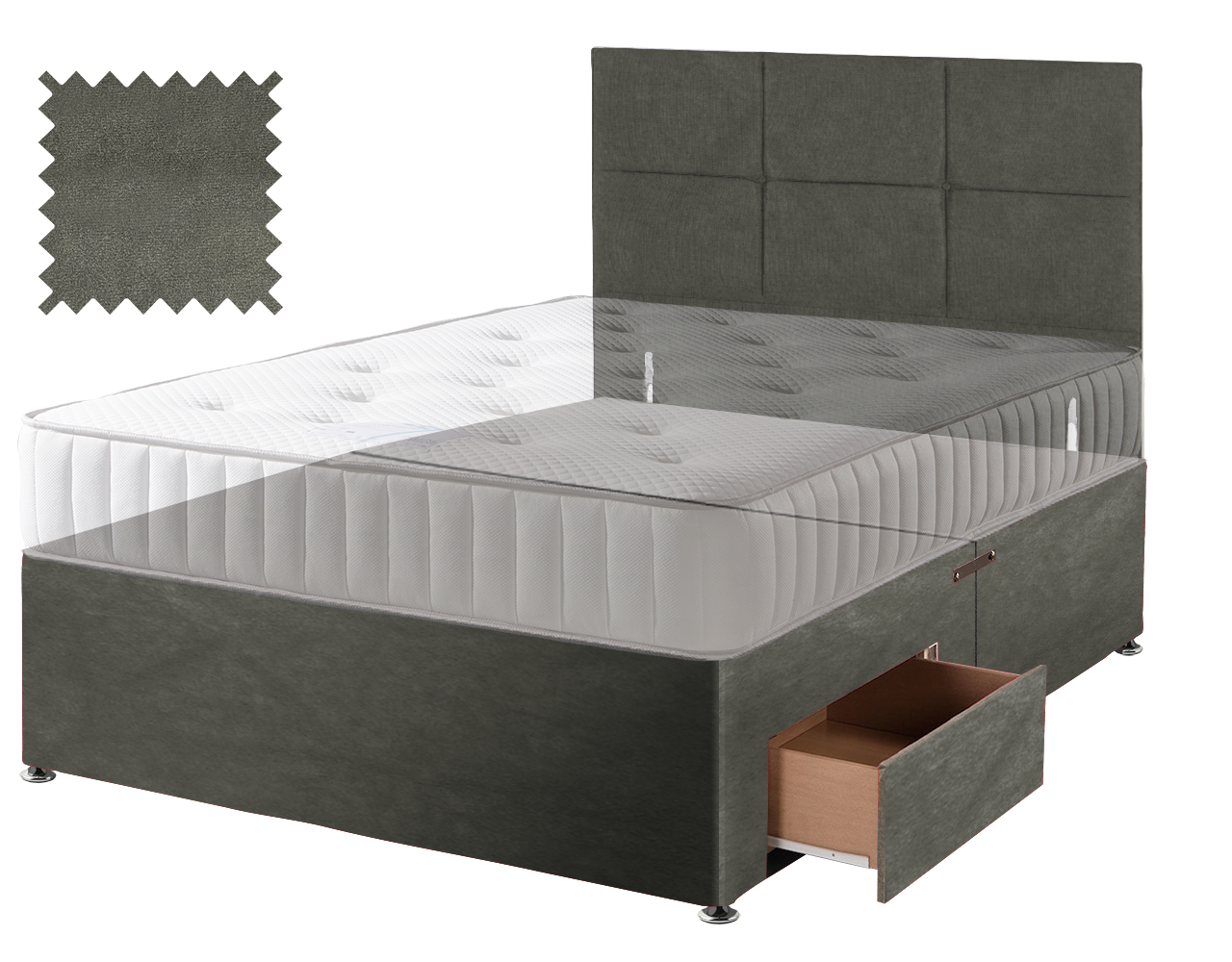 Premium Malia Slate Contract Divan