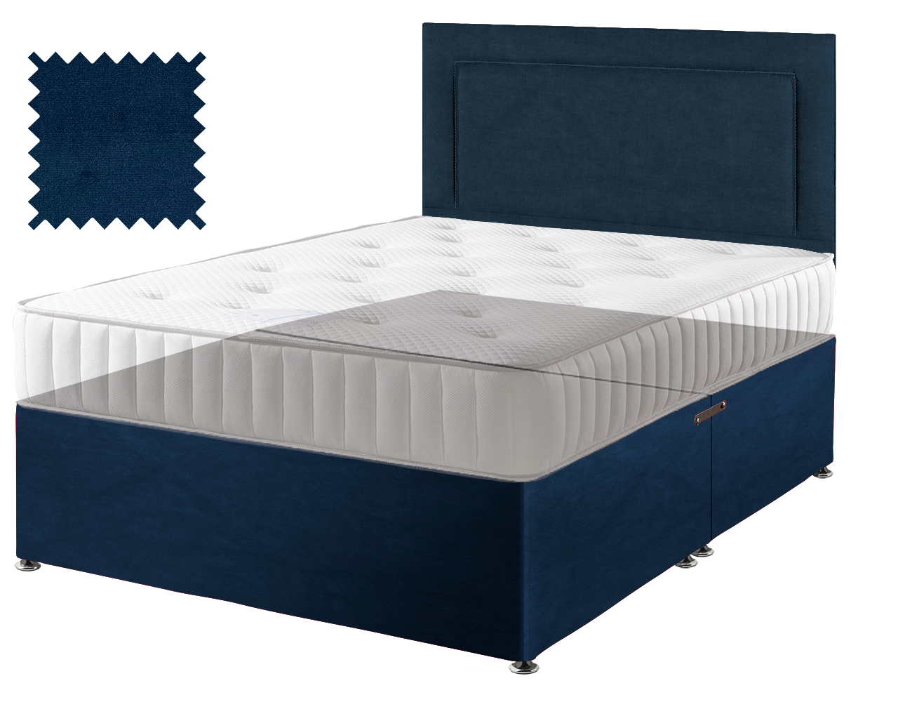 Premium Malia Blue Contract Divan