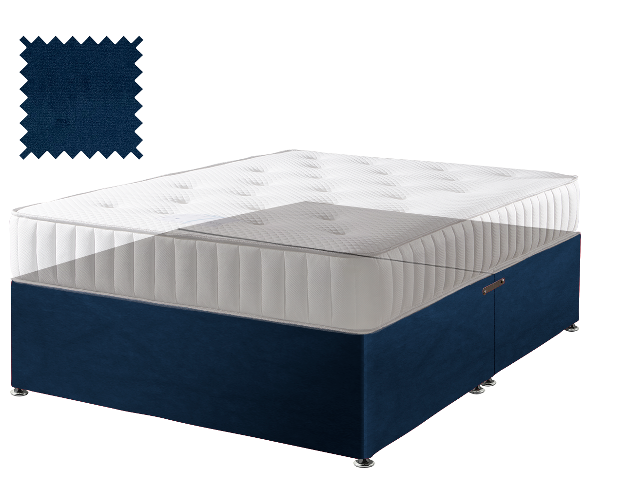 Premium Malia Blue Contract Divan