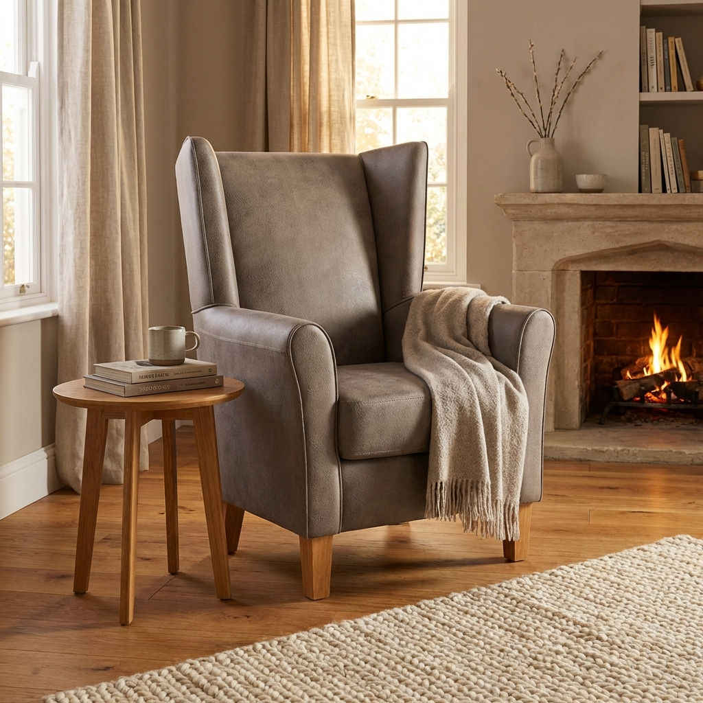Aurora Wingback Chair