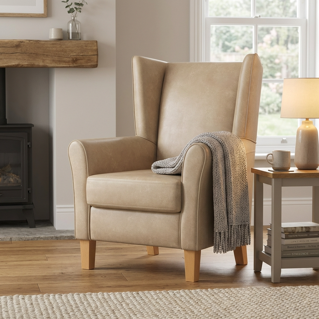 Aurora Wingback Chair